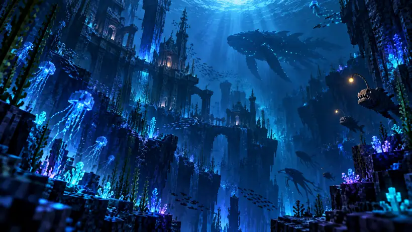 Illustration: abyssal chasm