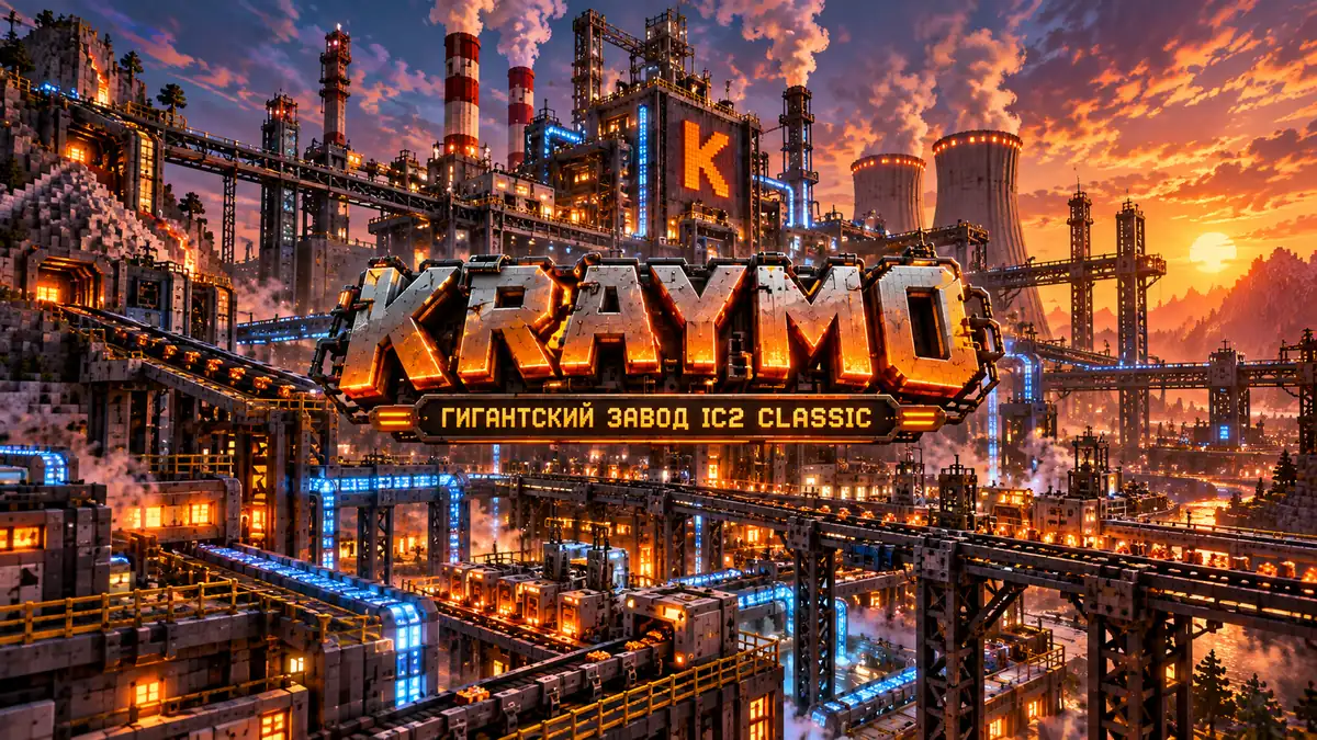 KRAYMO Minecraft Industrial factory