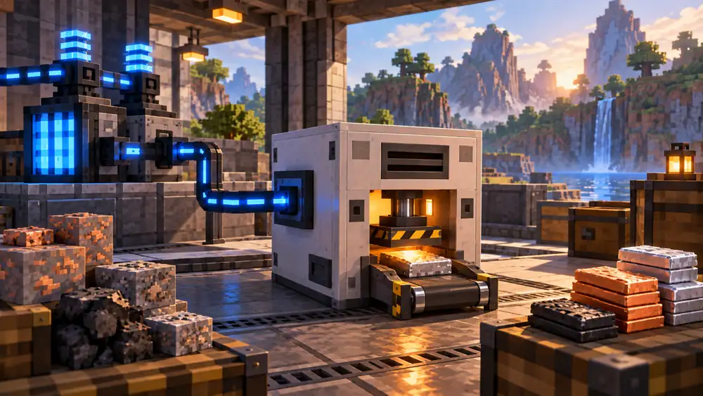 KRAYMO Minecraft IndustrialCraft 2 Classic — Компрессор IC2 Classic