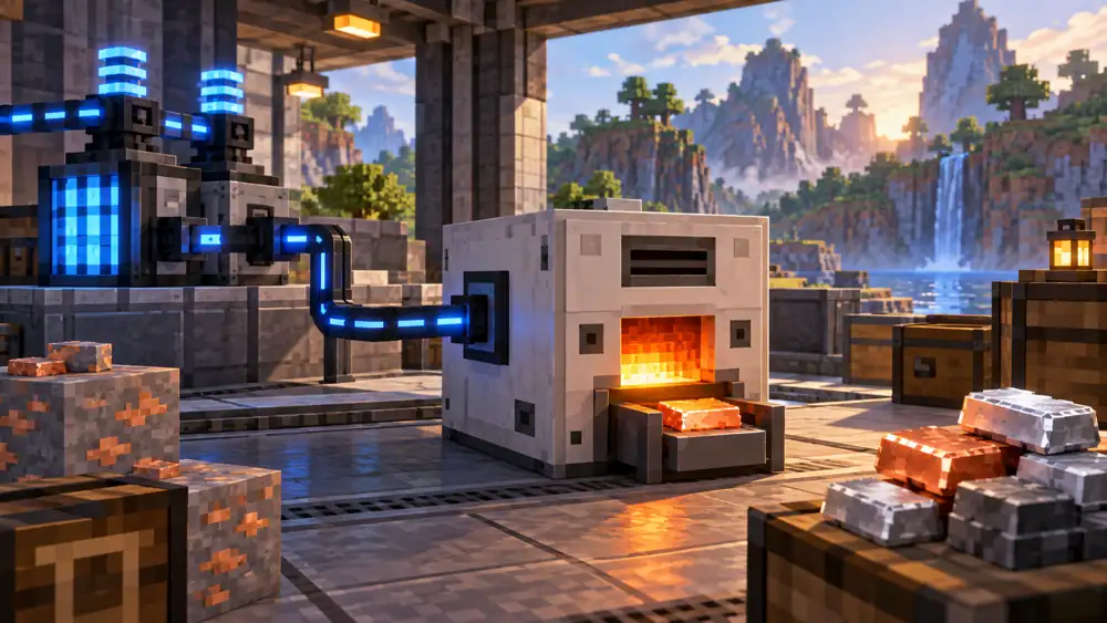 KRAYMO Minecraft IndustrialCraft 2 Classic — IC2 Classic Electric Furnace